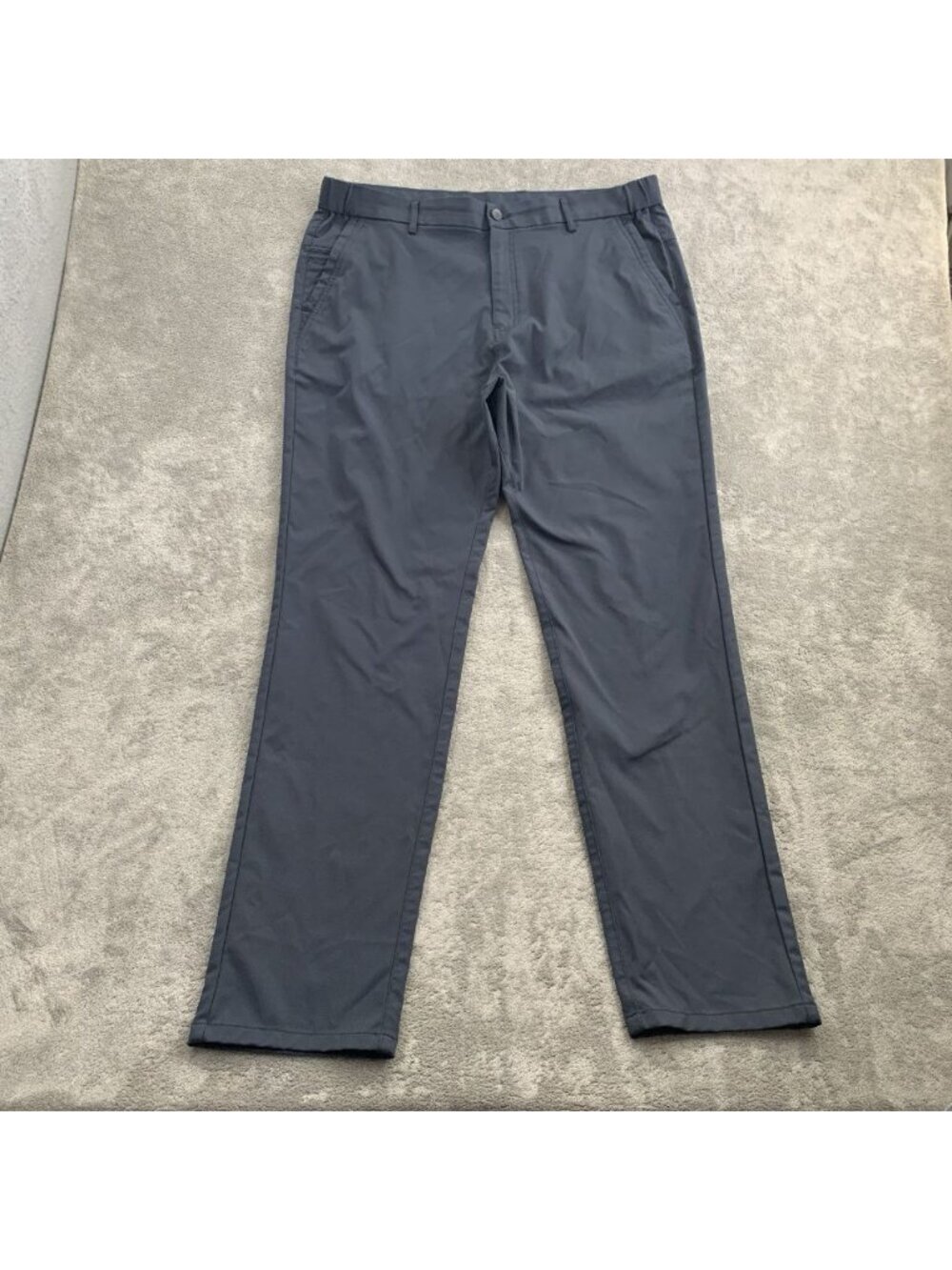Jack Archer Pants Mens Fits 36x33” Deep Blue Jetsetter Chino Performance Golf - Picture 2 of 11
